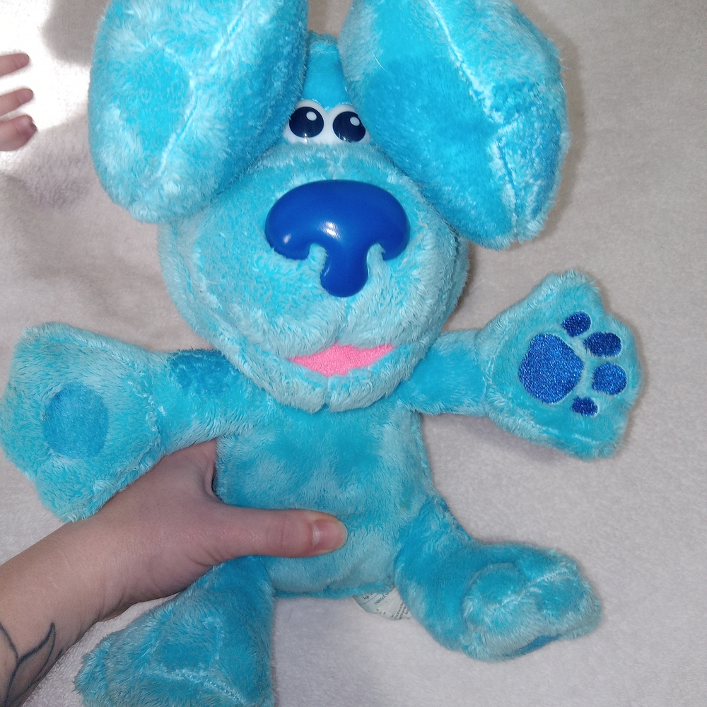 Blue's Clues Peek A Boo Blue Plush Puppy Dog 10" Plush Stuffed Animal Toy 2020 - Picture 4 of 7